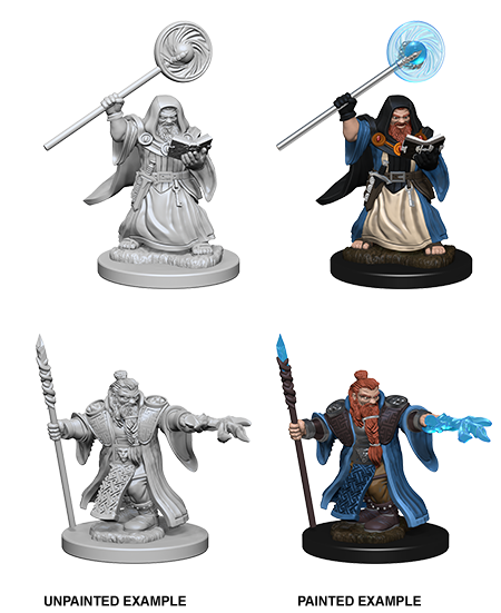 D&D Nolzur's Marvelous Miniatures: Dwarf Wizard | Galactic Gamez