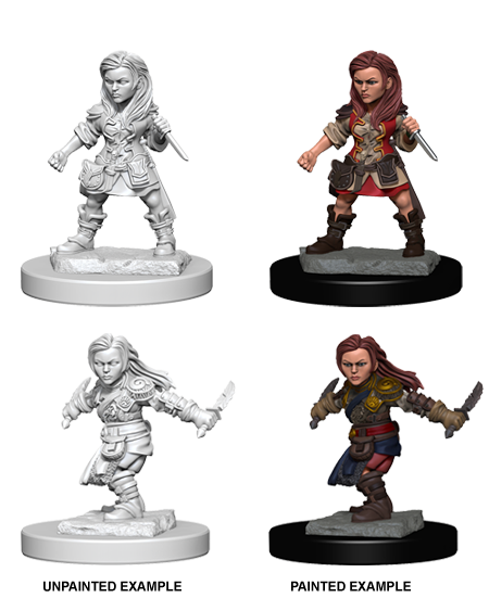 D&D Nolzur's Marvelous Miniatures: Halfling Rogue | Galactic Gamez