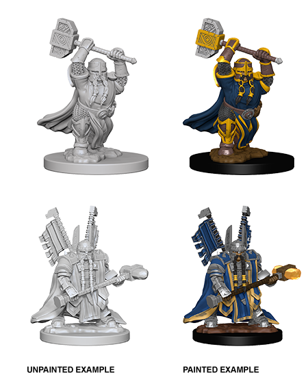 D&D Nolzur's Marvelous Miniatures: Dwarf Paladin | Galactic Gamez