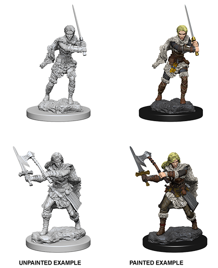 D&D Nolzur's Marvelous Miniatures: Human Barbarian | Galactic Gamez