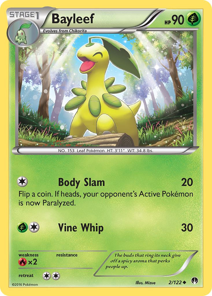 Bayleef (2/122) [XY: BREAKpoint] | Galactic Gamez