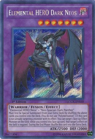 Elemental HERO Dark Neos [LCGX-EN059] Secret Rare | Galactic Gamez