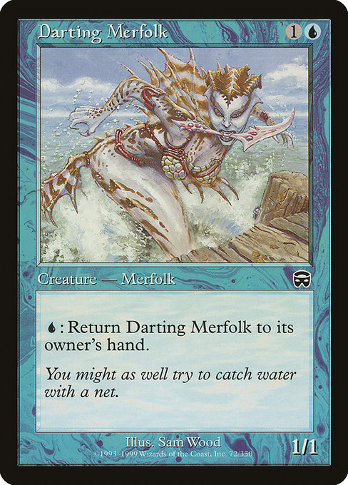 Darting Merfolk [Mercadian Masques] | Galactic Gamez