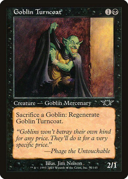 Goblin Turncoat [Legions] | Galactic Gamez