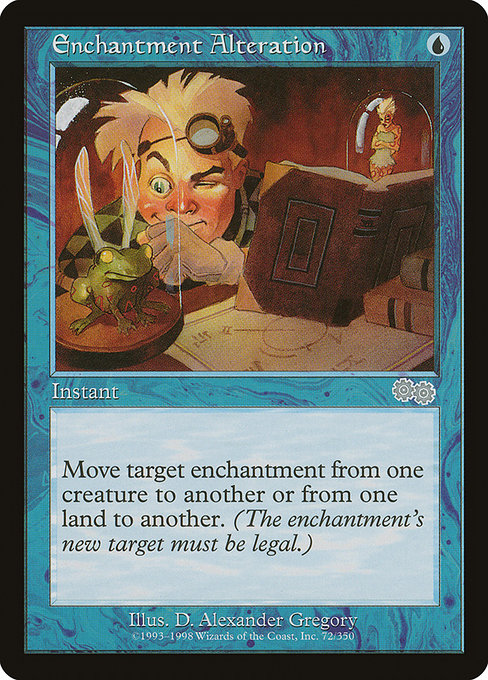 Enchantment Alteration [Urza's Saga] | Galactic Gamez