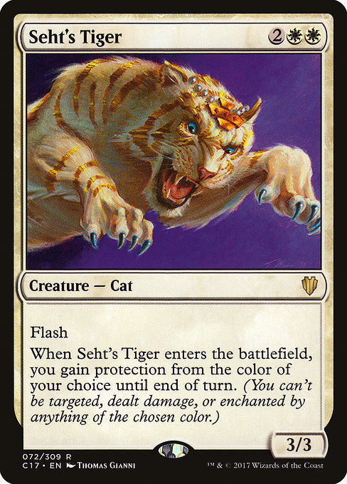 Seht's Tiger [Commander 2017] | Galactic Gamez