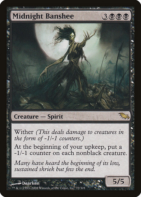 Midnight Banshee [Shadowmoor] | Galactic Gamez