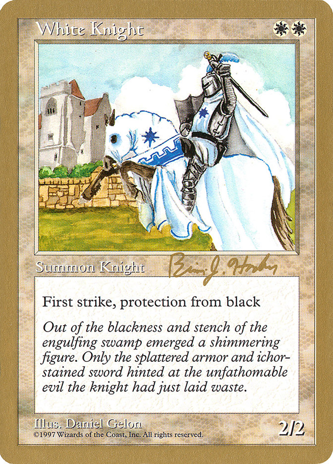 White Knight (Brian Hacker) [World Championship Decks 1998] | Galactic Gamez