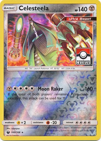 Celesteela (100/168) (League Promo) [Sun & Moon: Celestial Storm] | Galactic Gamez