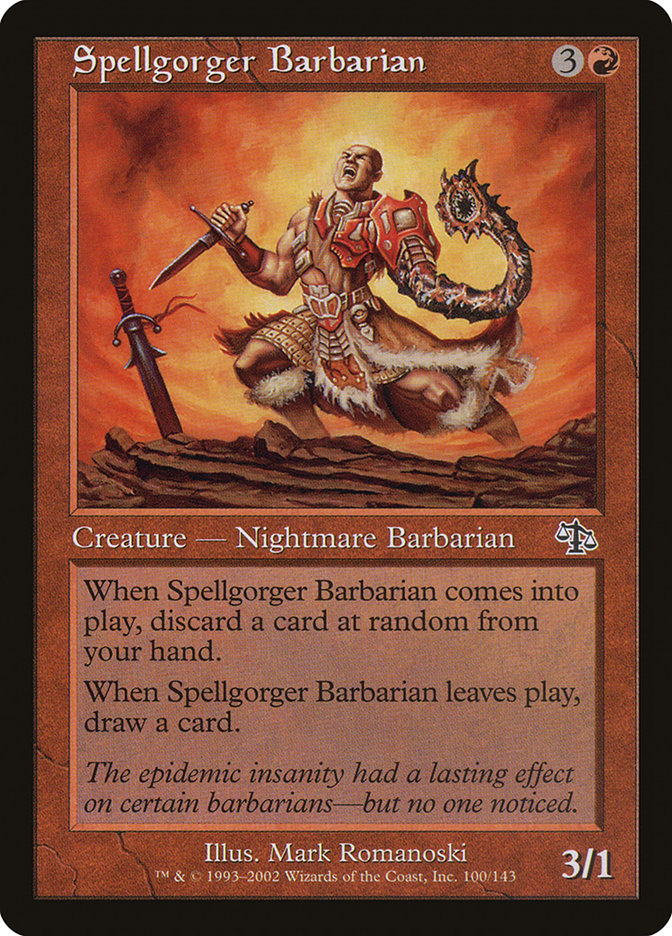 Spellgorger Barbarian [Judgment] | Galactic Gamez