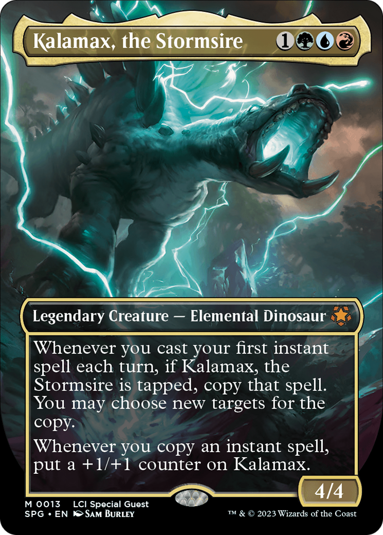 Kalamax, the Stormsire (Borderless) [The Lost Caverns of Ixalan Special Guests] | Galactic Gamez