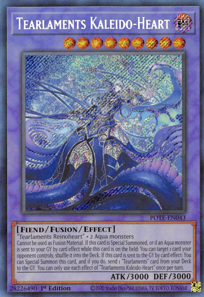 Tearlaments Kaleido-Heart [POTE-EN043] Secret Rare | Galactic Gamez