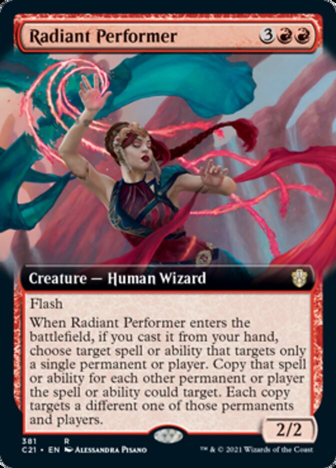 Radiant Performer (Extended) [Commander 2021] | Galactic Gamez