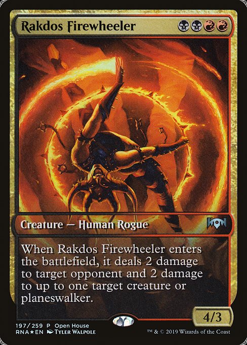 Rakdos Firewheeler [Ravnica Allegiance Promos] | Galactic Gamez