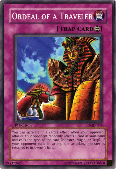 Ordeal of a Traveler [PGD-042] Common | Galactic Gamez
