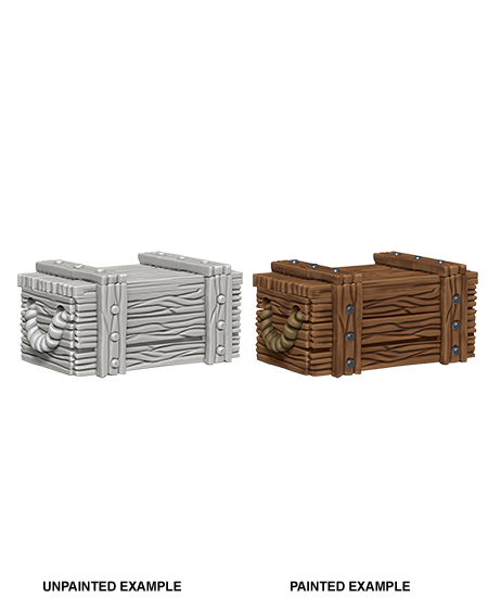 Pathfinder Battles Unpainted Minis - Crates | Galactic Gamez