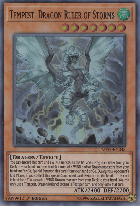 Tempest, Dragon Ruler of Storms [MYFI-EN045] Super Rare | Galactic Gamez