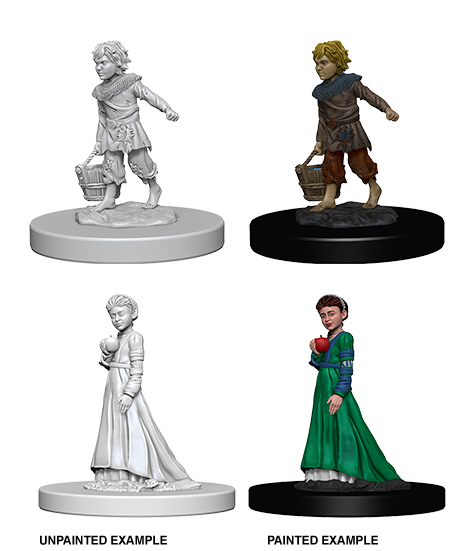 Pathfinder Battles Unpainted Minis - Children | Galactic Gamez