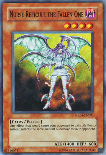 Nurse Reficule the Fallen One [GX05-EN001] Super Rare | Galactic Gamez