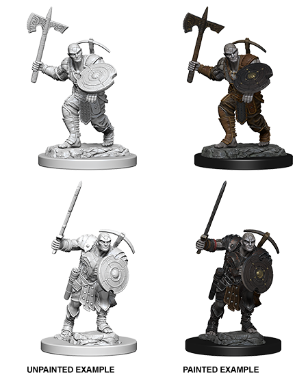 D&D Nolzur's Marvelous Miniatures: Earth Genasi Fighter | Galactic Gamez