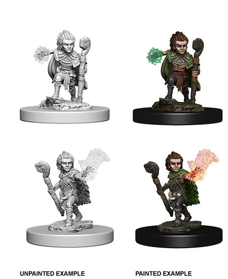 Pathfinder Battles Unpainted Minis - Gnome Male Druid | Galactic Gamez