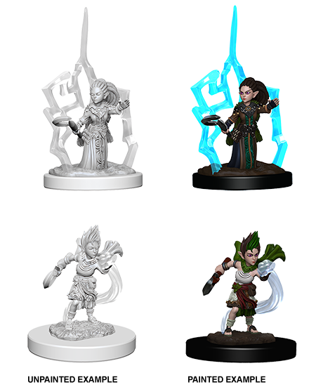 Pathfinder Battles Unpainted Minis - Gnome Female Druid | Galactic Gamez