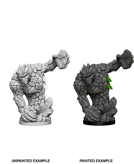 Pathfinder Battles Unpainted Minis - Medium Earth Elemental | Galactic Gamez