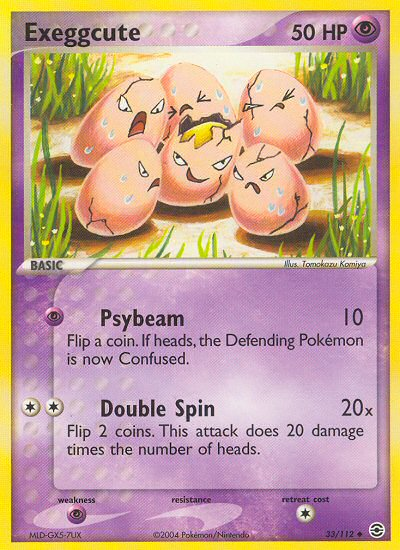 Exeggcute (33/112) [EX: FireRed & LeafGreen] | Galactic Gamez