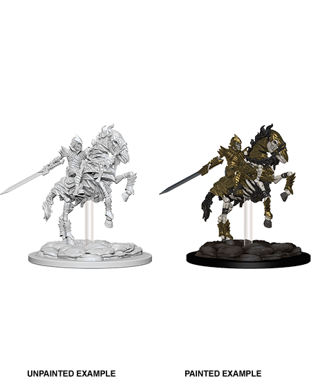 Pathfinder Battles Unpainted Minis - Skeleton Knight On Horse | Galactic Gamez