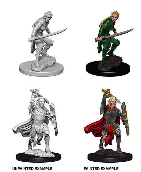 D&D Nolzur's Marvelous Miniatures: Elf Fighter | Galactic Gamez