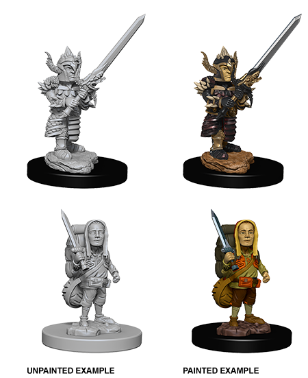 D&D Nolzur's Marvelous Miniatures: Halfling Fighter | Galactic Gamez