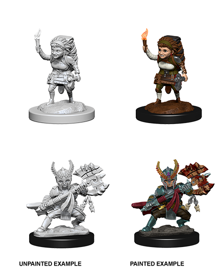 D&D Nolzur's Marvelous Miniatures: Halfling Fighter | Galactic Gamez