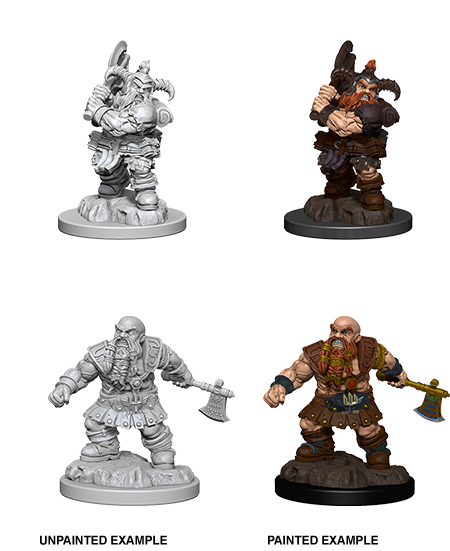 D&D Nolzur's Marvelous Miniatures: Dwarf Barbarian | Galactic Gamez