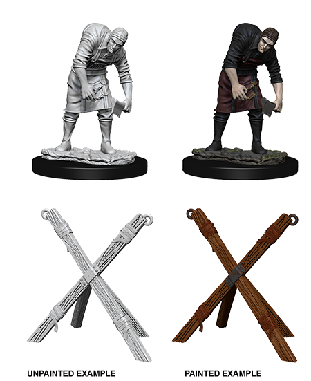 Wizkids Unpainted Minis Assistant & Torture Cross | Galactic Gamez