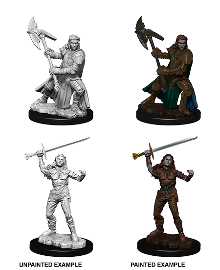 D&D Nolzur's Marvelous Miniatures: Half-Orc Fighter | Galactic Gamez