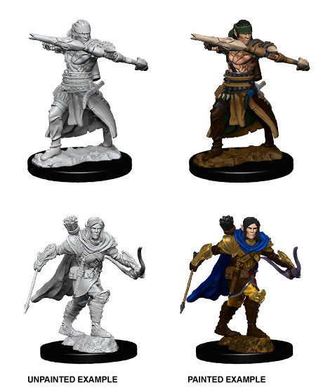 Pathfinder Battles Unpainted Minis - Male Half-Elf Ranger | Galactic Gamez