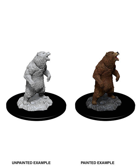 Pathfinder Battles Unpainted Minis - Grizzly | Galactic Gamez