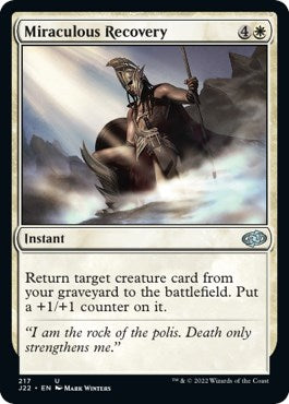 Miraculous Recovery [Jumpstart 2022] | Galactic Gamez