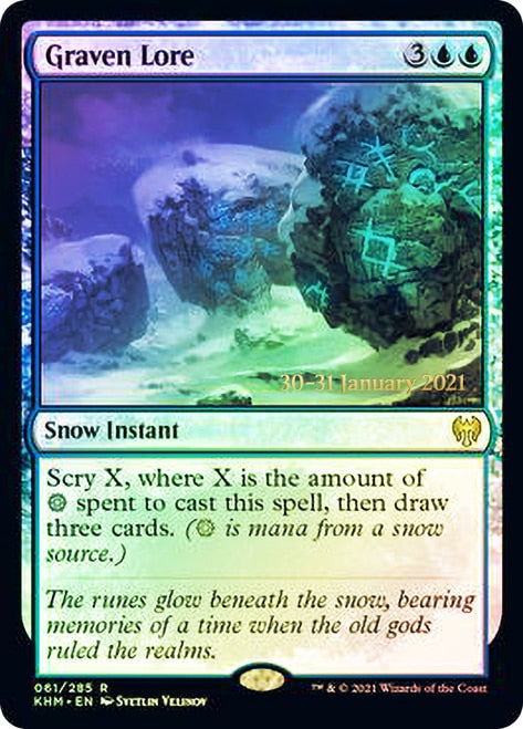 Graven Lore   [Kaldheim Prerelease Promos] | Galactic Gamez