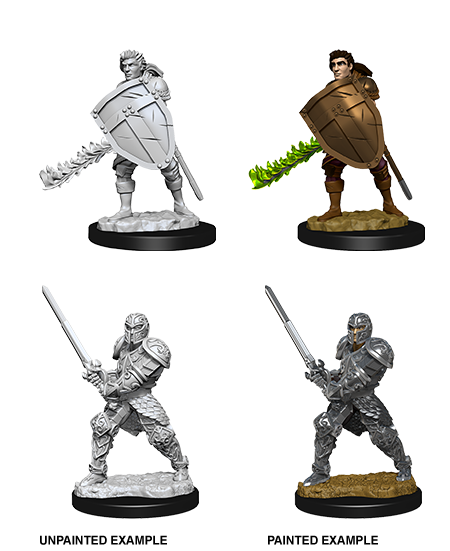 D&D Nolzur's Marvelous Miniatures: Human Fighter | Galactic Gamez