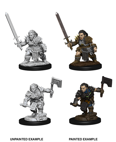 Pathfinder Battles Deep Cuts: Female Dwarf Barbarian | Galactic Gamez