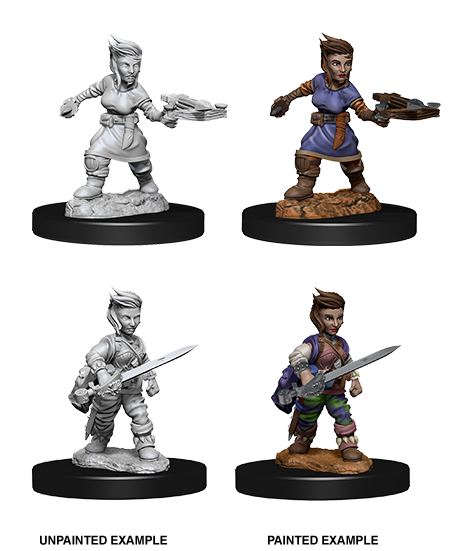 Pathfinder Battles Deep Cuts: Female Halfling Rogue | Galactic Gamez