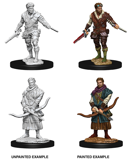 D&D Nolzur's Marvelous Miniatures: Human Rogue | Galactic Gamez