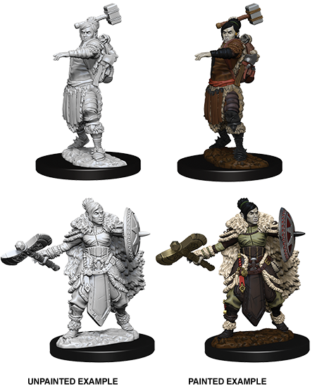 D&D Nolzur's Marvelous Miniatures: Half-Orc Barbarian | Galactic Gamez