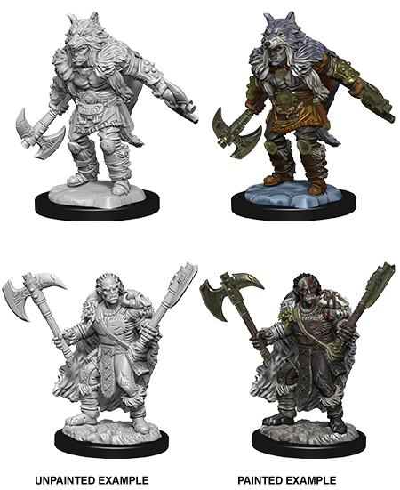 D&D Nolzur's Marvelous Miniatures: Half-Orc Barbarian | Galactic Gamez