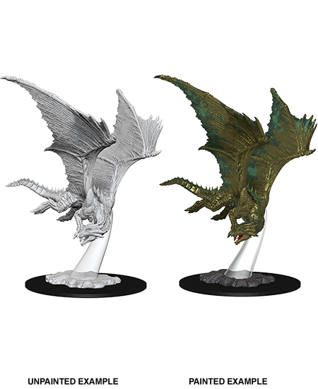 D&D Nolzur's Marvelous Miniatures: Young Bronze Dragon | Galactic Gamez