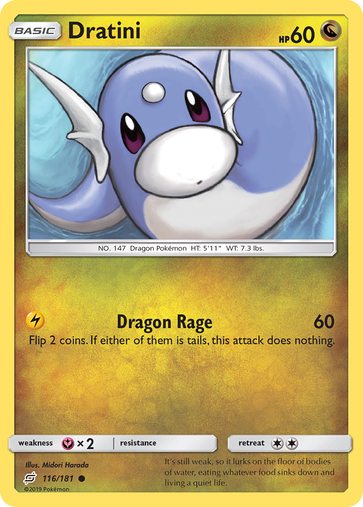 Dratini (116/181) [Sun & Moon: Team Up] | Galactic Gamez