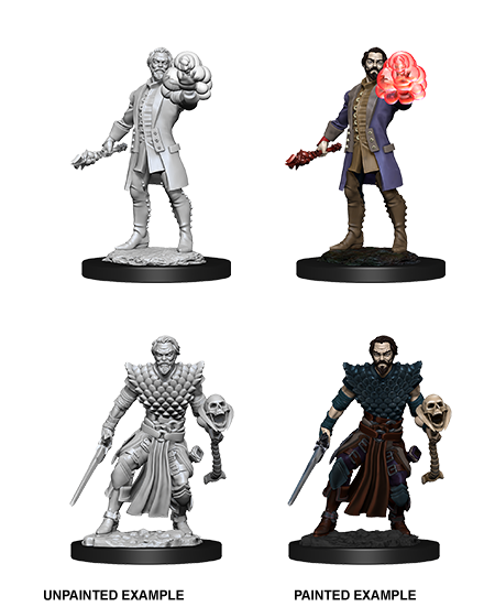 D&D Nolzur's Marvelous Miniatures: Human Warlock | Galactic Gamez