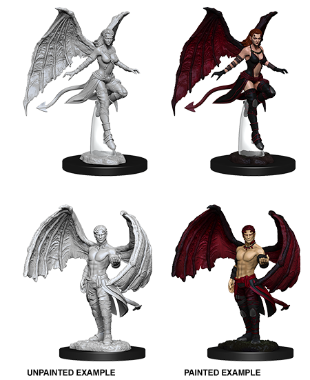 D&D Nolzur's Marvelous Miniatures: Succubus & Incubus | Galactic Gamez