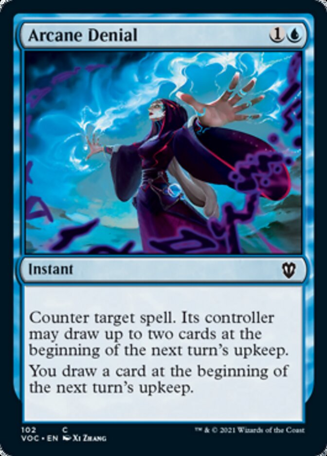 Arcane Denial [Innistrad: Crimson Vow Commander] | Galactic Gamez